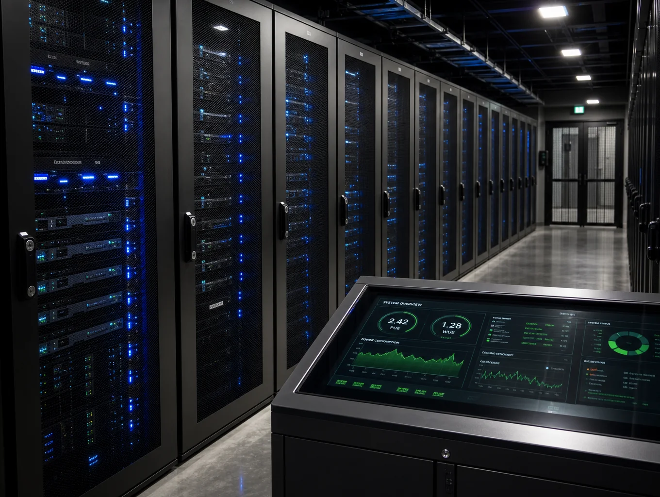 Enterprise server architecture and secure data center rack units